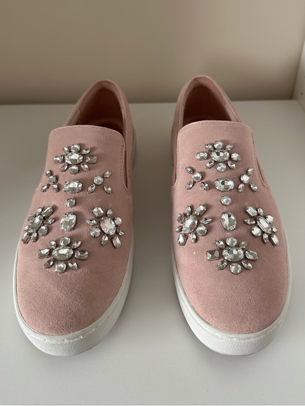 Michael Kors Embellished Keaton Slip Ons